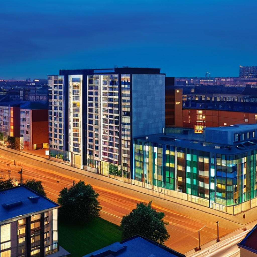공인중개사 자격증의 취업 시장 평가 - **A Diverse Polish Cityscape Transformed by Real Estate Development.**
    *   **Description:** A vi...