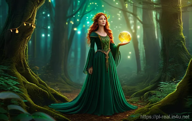 공인중개사 실무 중심 교육 - **Prompt 1: Whimsical Forest Sorceress**
    "A young, enchanting sorceress standing gracefully in a...