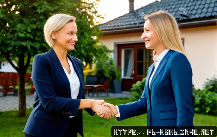 Home 17 공인중개사 자격증 취득 후 지역 부동산 시장에서의 성공 사례 - Photorealistic successful Polish real estate agent, a confident woman in her 40s with a professional...